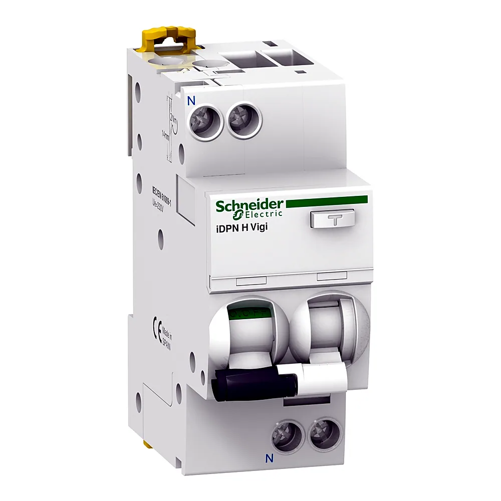 Диференційний автоматичний вимикач Acti9 iDPN H Vigi 1P+N C 16 А 10 кА 300 мА тип A Schneider Electric A9D47616