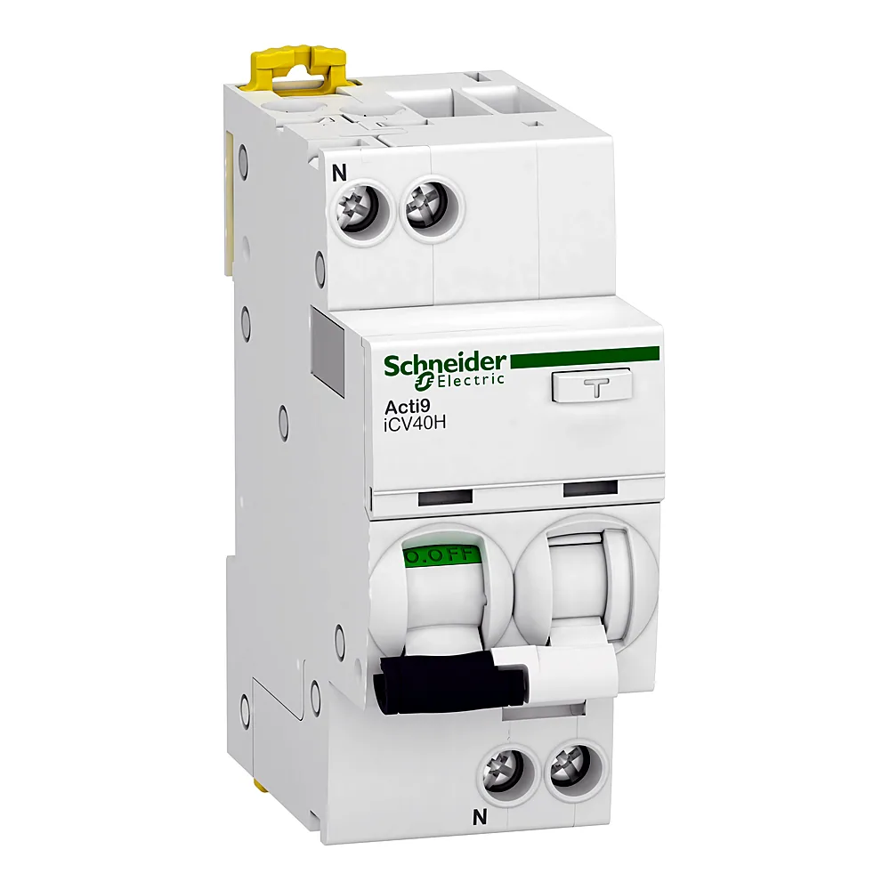 Диференційний автоматичний вимикач Acti9 iCV40H 1P+N C 20 А 10 кА 30 мА тип A Schneider Electric A9DC4620