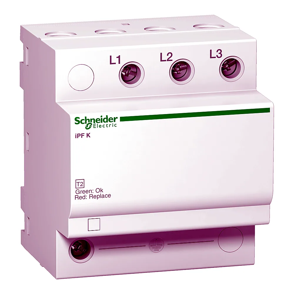 Обмежувач перенапруг Acti9 iPF20 3P 20 кА 340 В Schneider Electric A9L15597