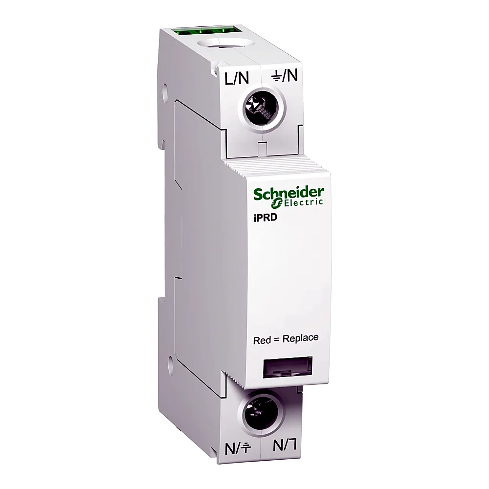 Обмежувач перенапруг Acti9 iPRD65r 1P 65/20 кА 350 В з сигнальним контактом Schneider Electric A9L65101