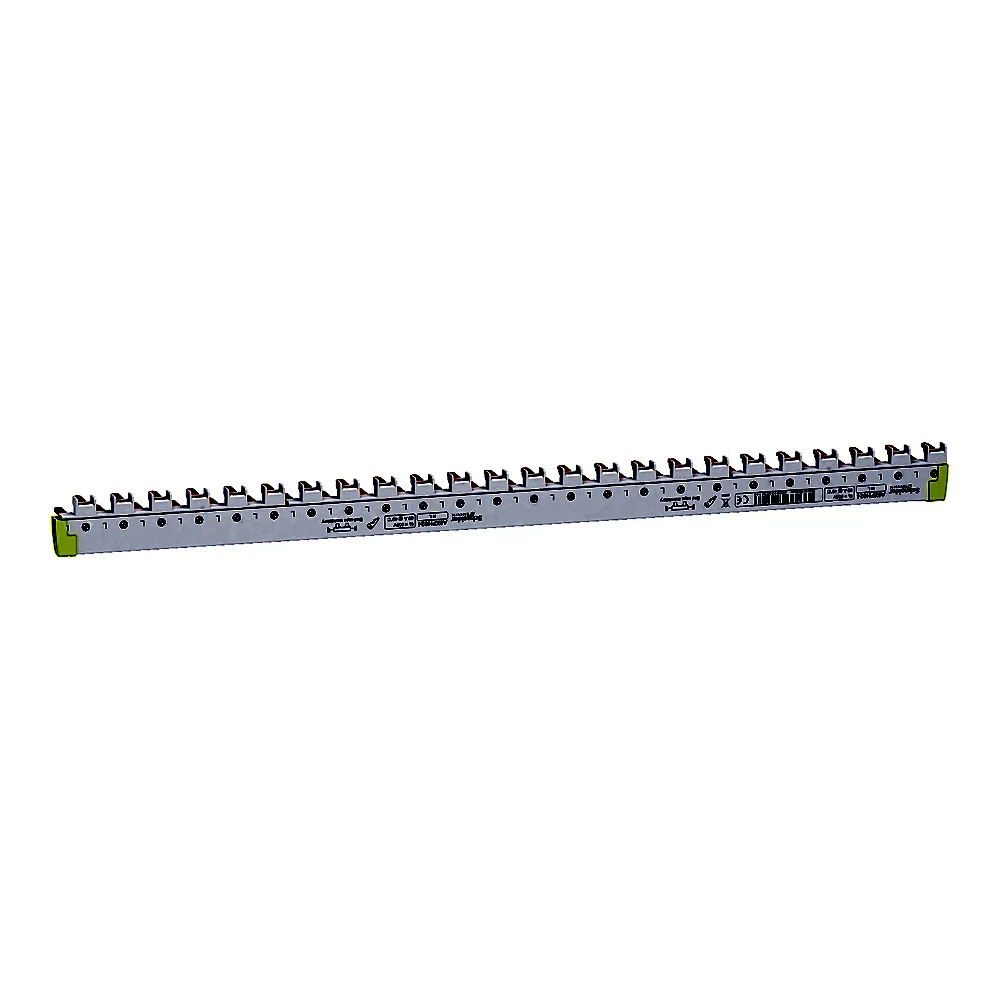 Шина гребінчаста Acti9 нижня 1L+N крок 9 мм 24 модулі 80 А Schneider Electric A9XPH624