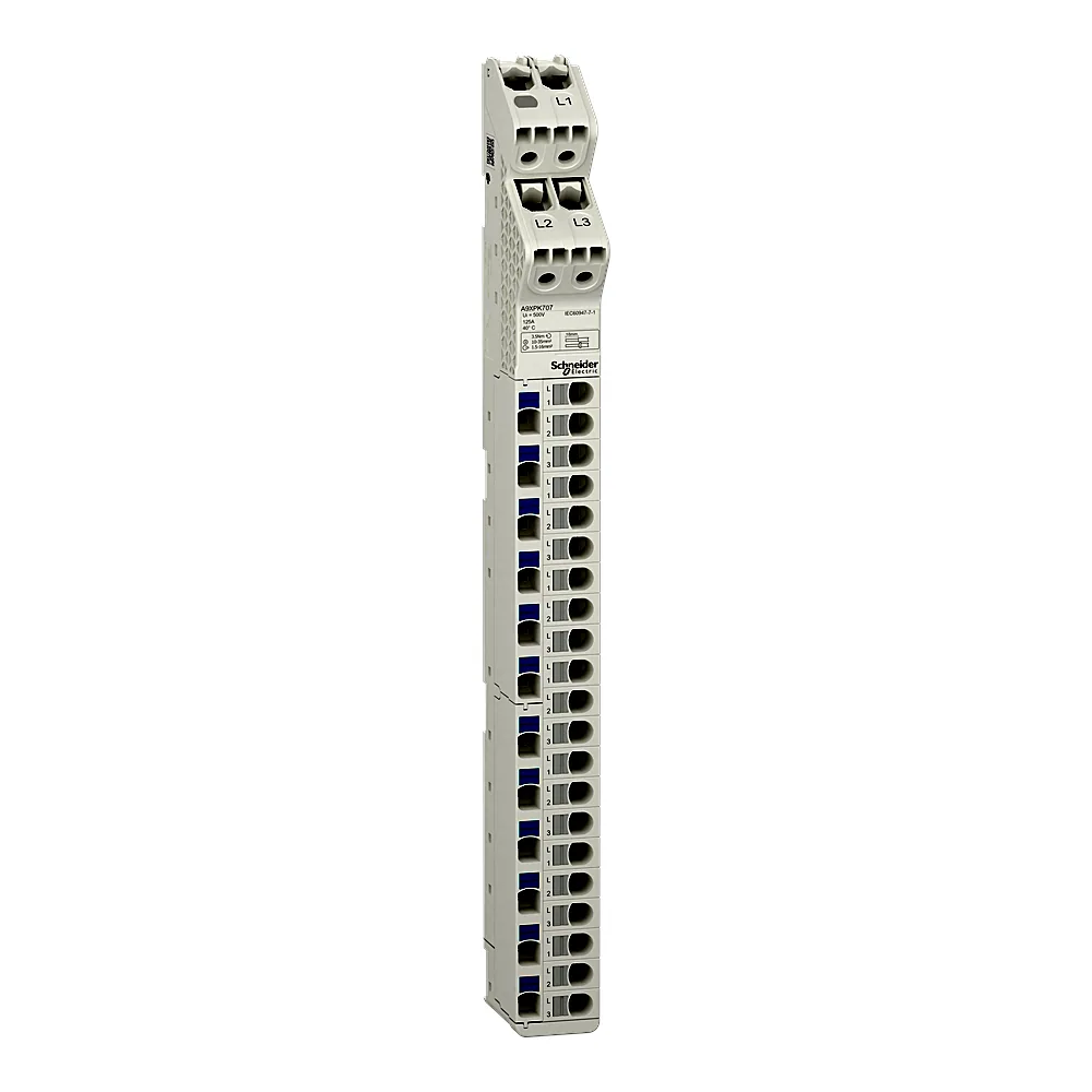 Блок розподільчий вертикальний Acti9 VDIS 3P+N 125 А 33 отвори Schneider Electric A9XPK707