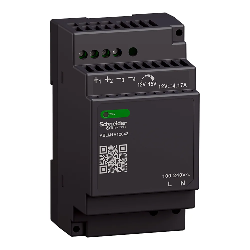 Блок живлення Modicon ABLM модульний 12 В 4,2 А Schneider Electric ABLM1A12042