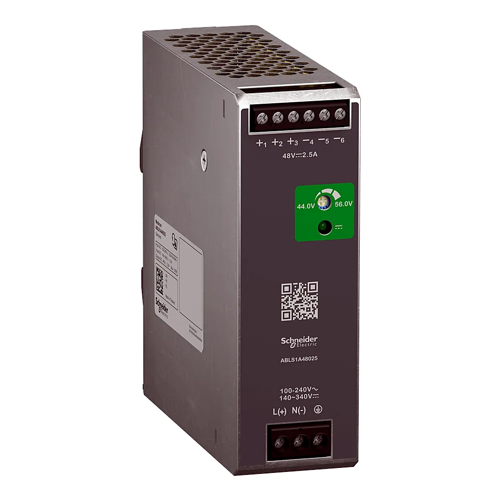 Блок живлення Modicon оптимізований 1-фазний 48 В DC 2,5 А Schneider Electric ABLS1A48025