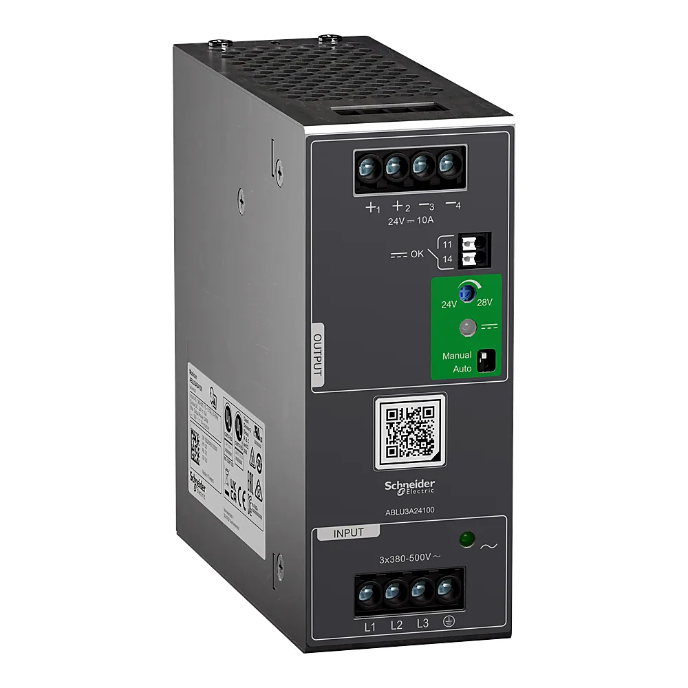 Блок живлення універсальний 3-фазний 380-500 В AC 24 В DC 10 А Schneider Electric ABLU3A24100