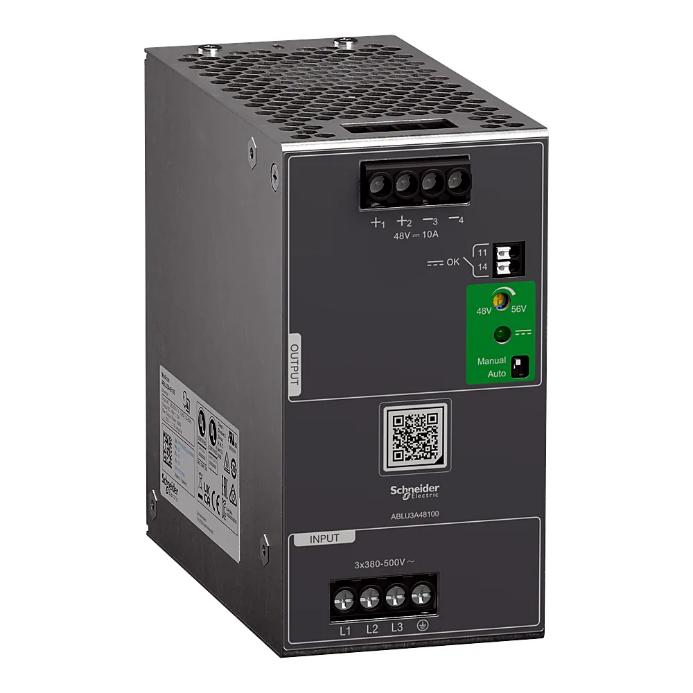 Блок живлення універсальний 3-фазний 380-500 В AC 48 В DC 10 А Schneider Electric ABLU3A48100