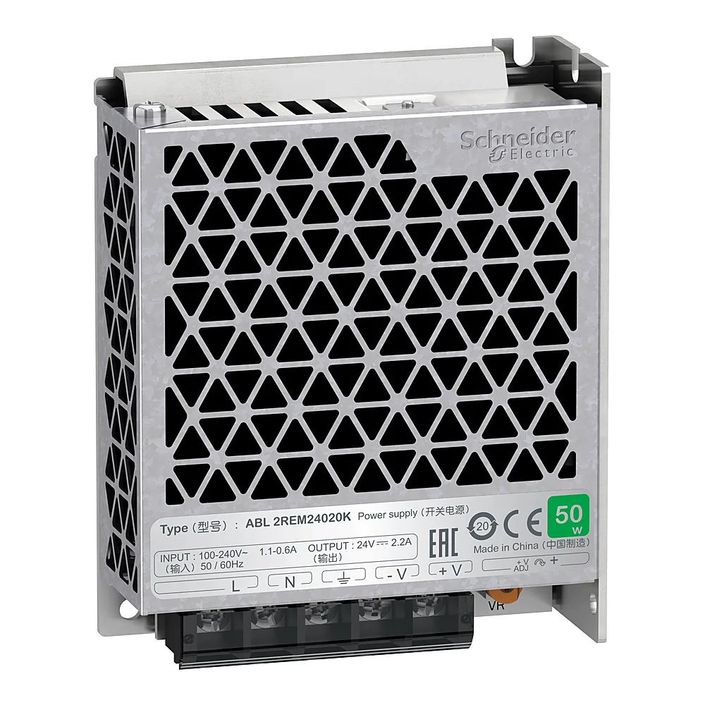 Блок живлення Modicon ABL2 24 В DC 50 Вт Schneider Electric ABL2REM24020K