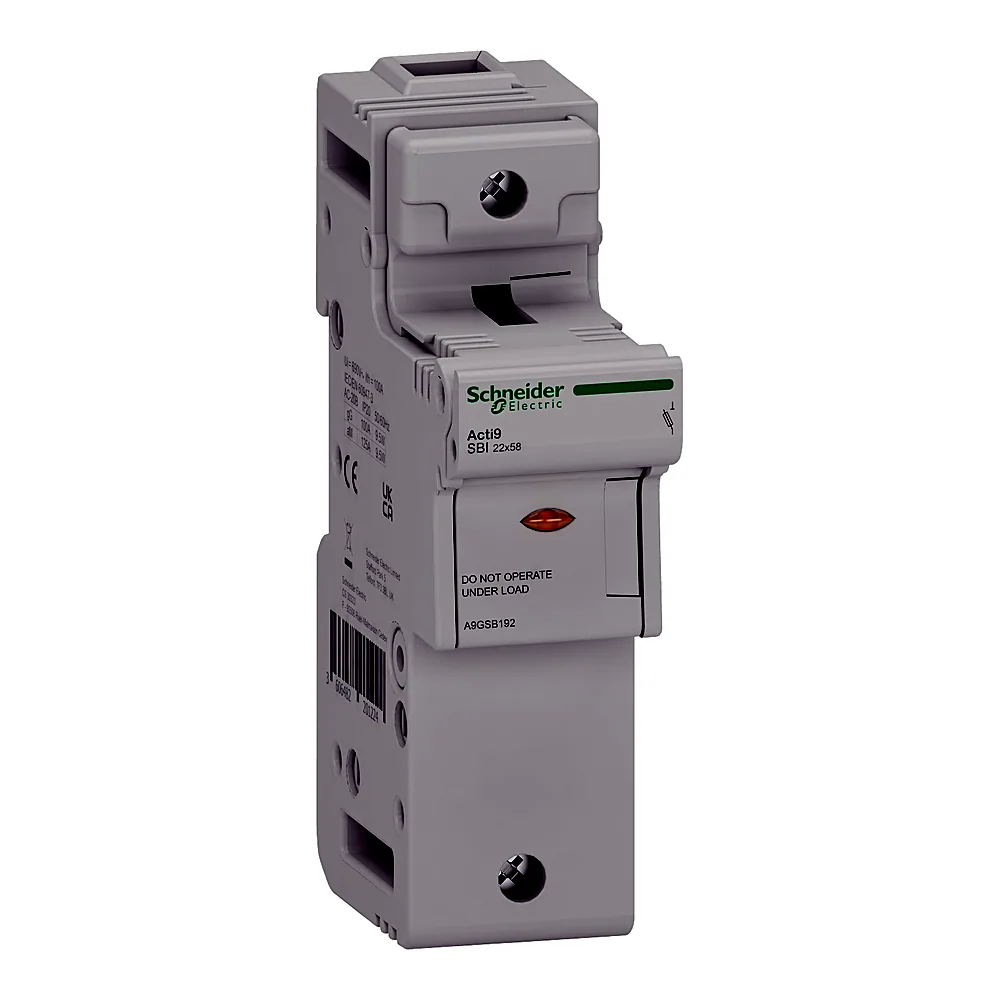 Роз'єднувач-запобіжник Acti9 SBI 1P 125 А 22х58 мм Schneider Electric A9GSB192