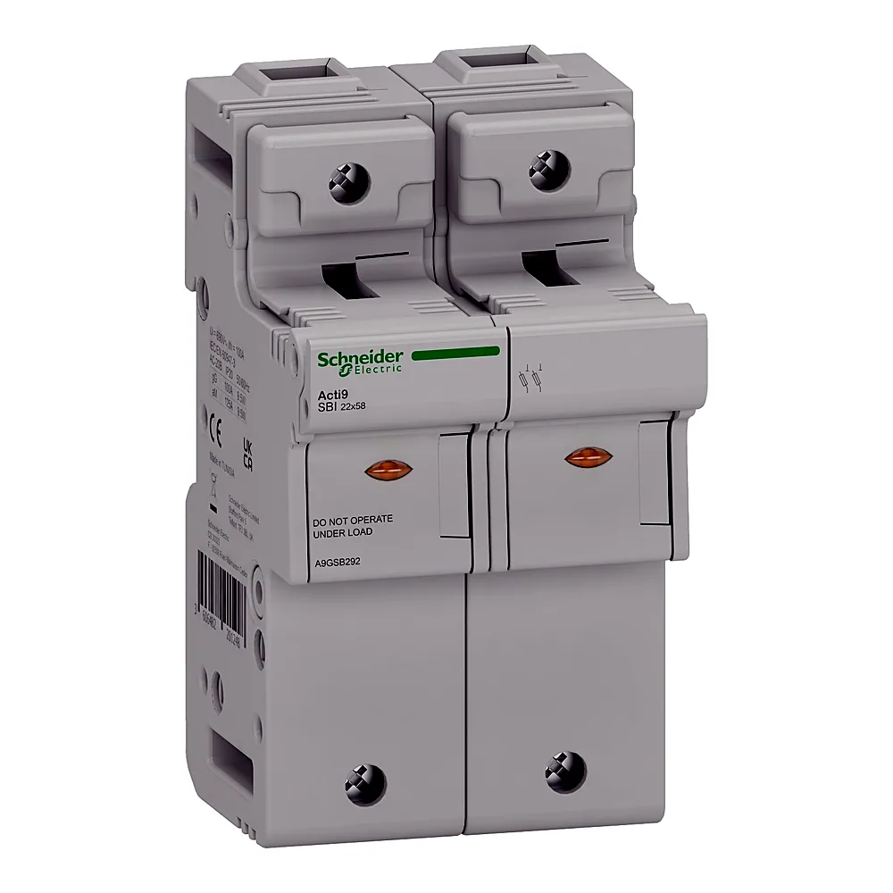 Роз'єднувач-запобіжник Acti9 SBI 2P 125 А 22х58 мм Schneider Electric A9GSB292