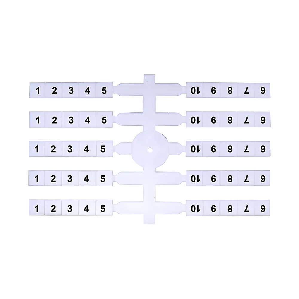 Табличка маркувальна EO3 1-10 (200 шт) ETI 3901752