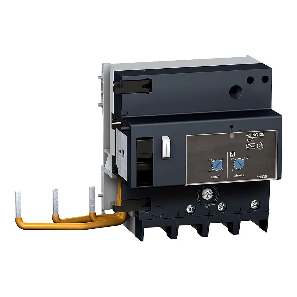 Диференційний модуль Vigi NG125 3P 63 А регульований тип A 230-415 В Schneider Electric 19036
