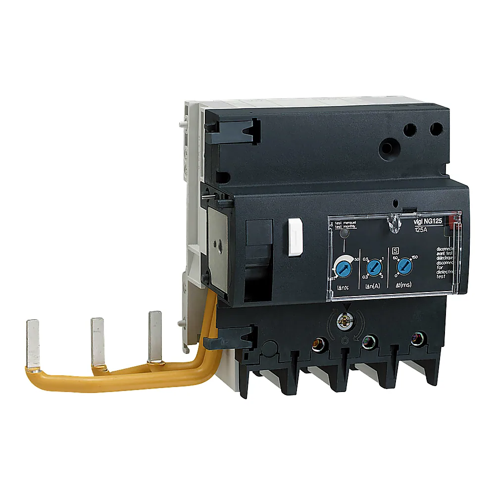 Диференційний модуль Vigi NG125 3P 125 А регульований тип A 440-500 В Schneider Electric 19055