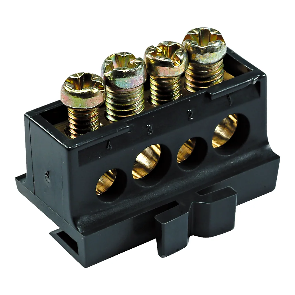 Клемна колодка 80 А 4 отвори Schneider Electric 13575