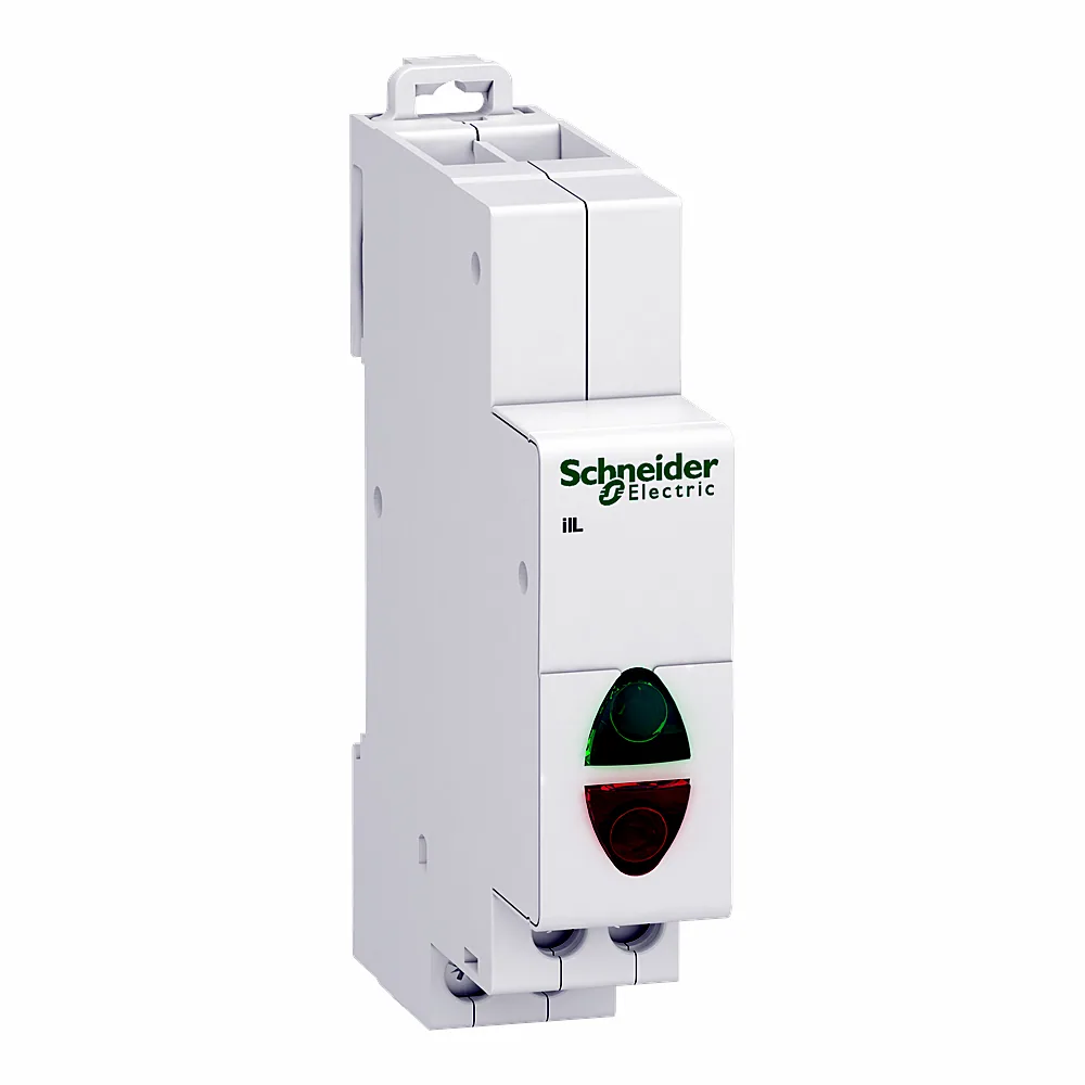Світловий індикатор Acti9 iIL подвійний 12-48 В AC/DC зелений/червоний Schneider Electric A9E18335