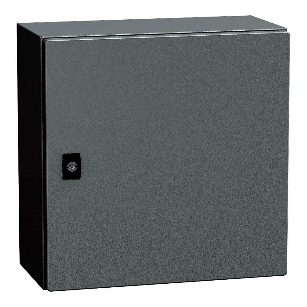Шафа металева Spacial CRN 400х400х200 мм IP66 з монтажною панеллю Schneider Electric NSYCRN44200P