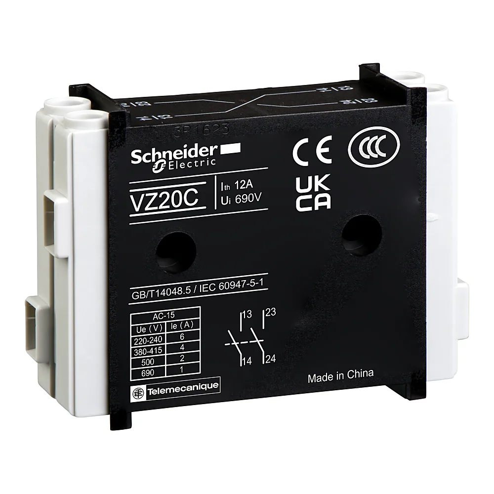 Додатковий контакт TeSys VARIO 2NO Schneider Electric VZ20