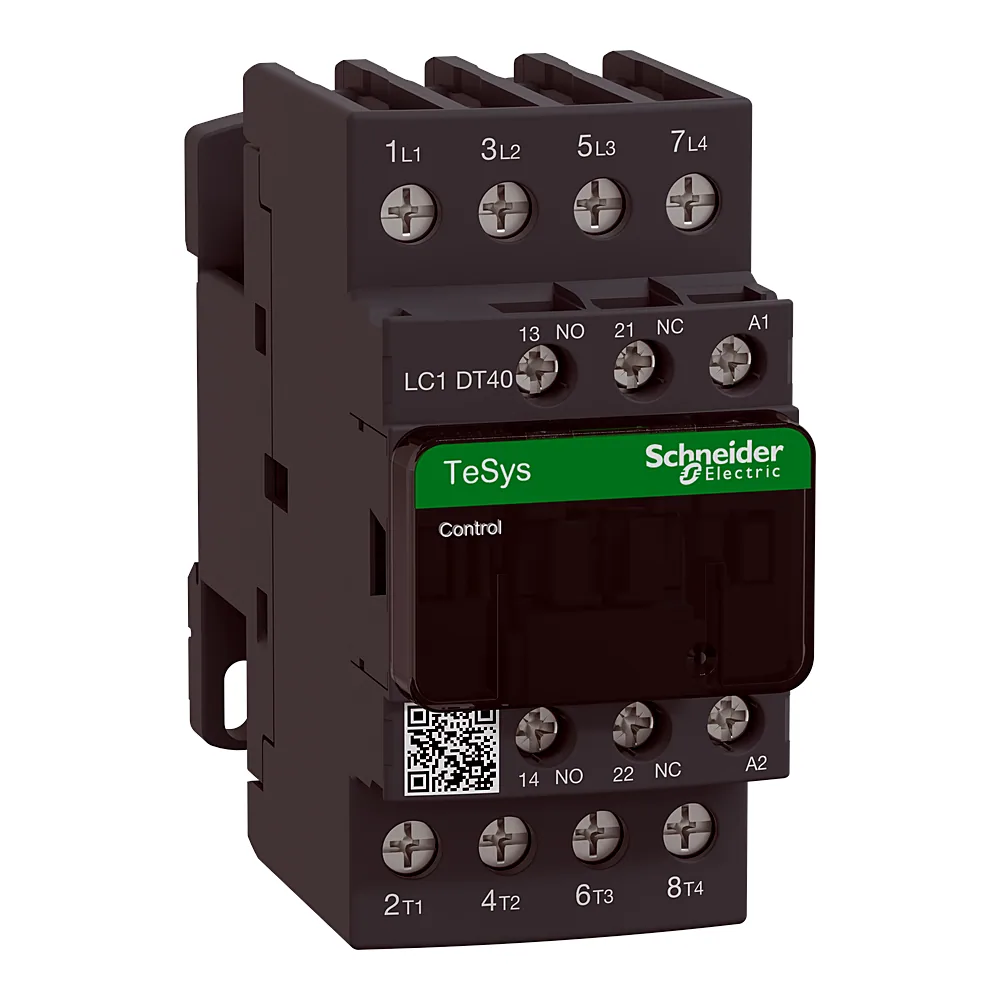 Контактор TeSys Deca 4P 4NO 40 А AC-1 1NO+1NC котушка 230 В AC 50/60 Гц Schneider Electric LC1DT40P7