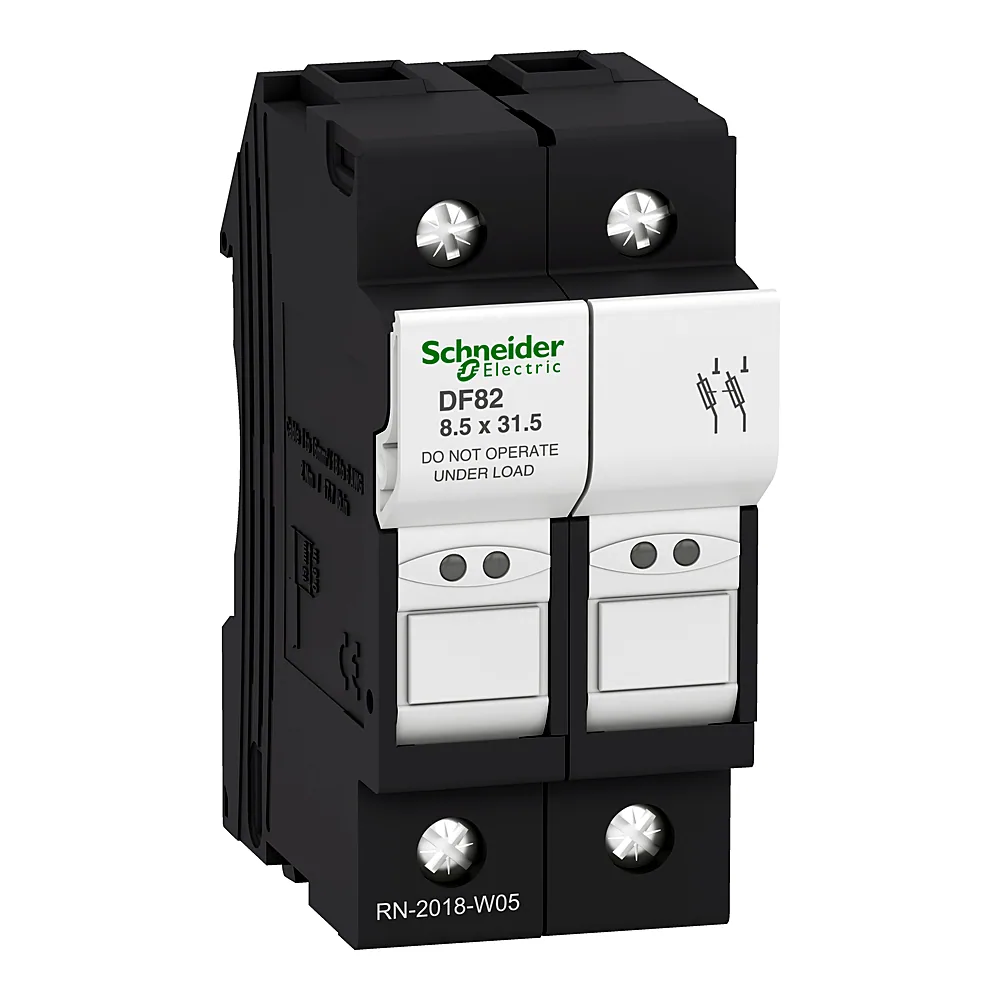 Тримач запобіжника TeSys DF 2P 25 А 8,5х31,5 мм Schneider Electric DF82