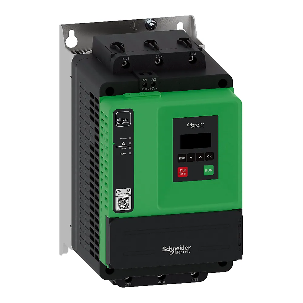 Пристрій плавного пуску Altistart ATS430 75 А 208-600 В AC живлення керування 110-230 В Schneider Electric ATS430D75S6