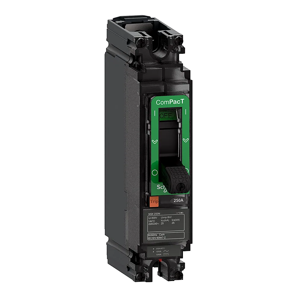 Автоматичний вимикач Compact NSX100N 1P TM-D 50 А 25 кА AC/DC Schneider Electric C10N1TM050