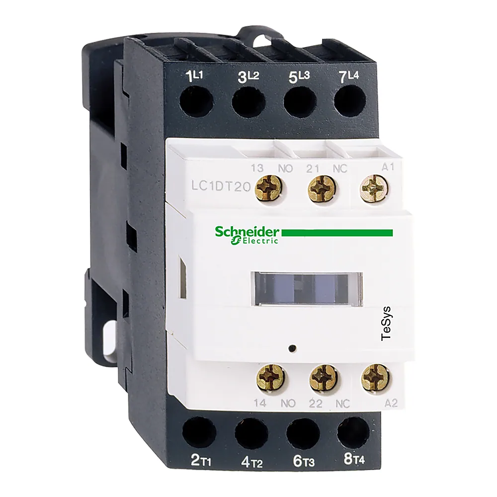 Контактор TeSys Deca 4P 2NO+2NC 40 А AC-1 котушка 24 В DC Schneider Electric LC1D258BD