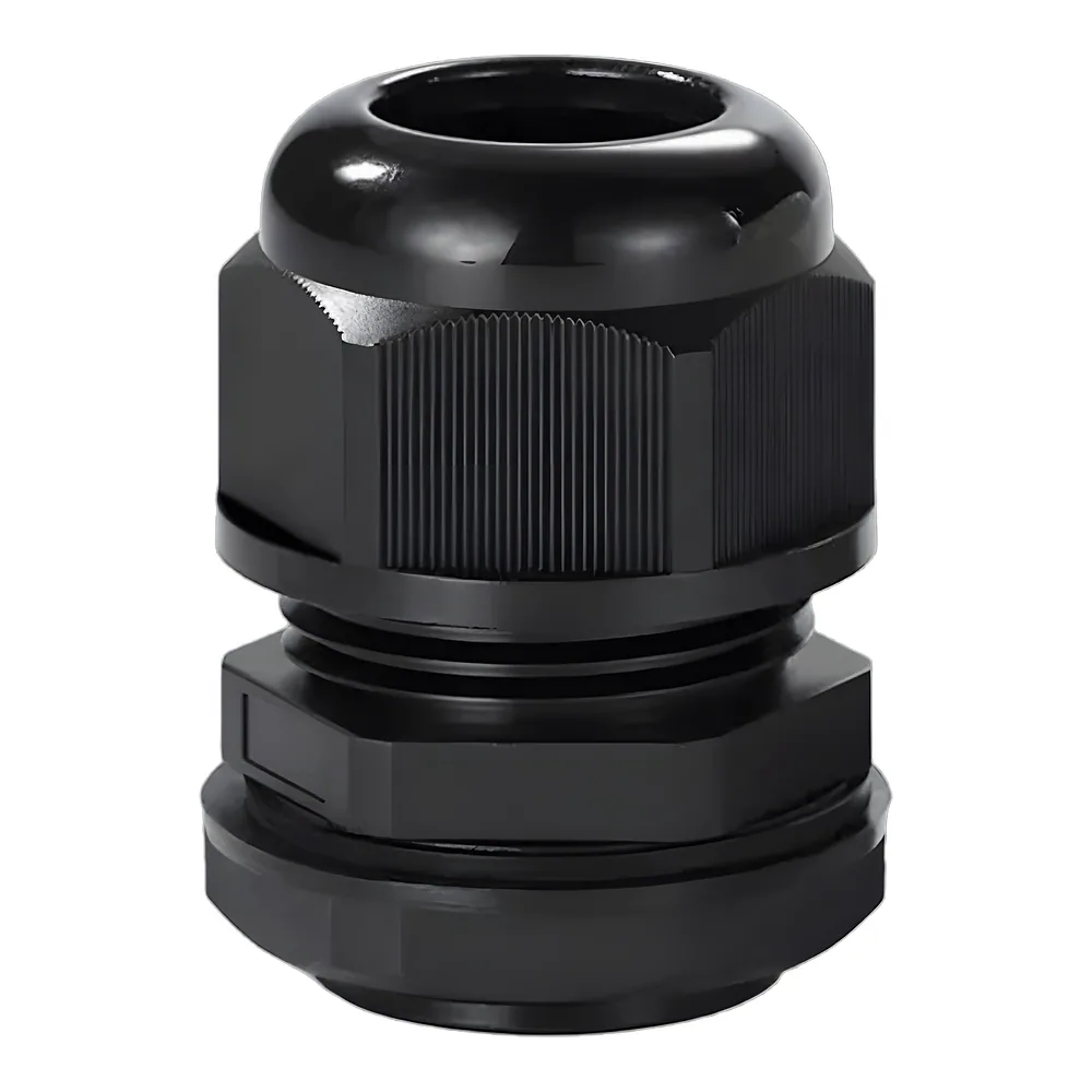Кабельний ввід M22 d10-14 мм IP68 чорний TECHNO SYSTEM TNSy5502529