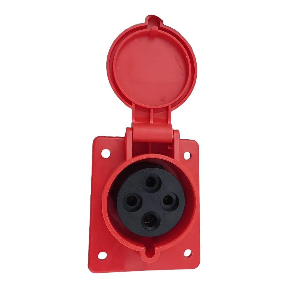 Розетка 424 прихована 3P+PЕ 32 А 380 В IP44 TECHNO SYSTEM TNSy5500428