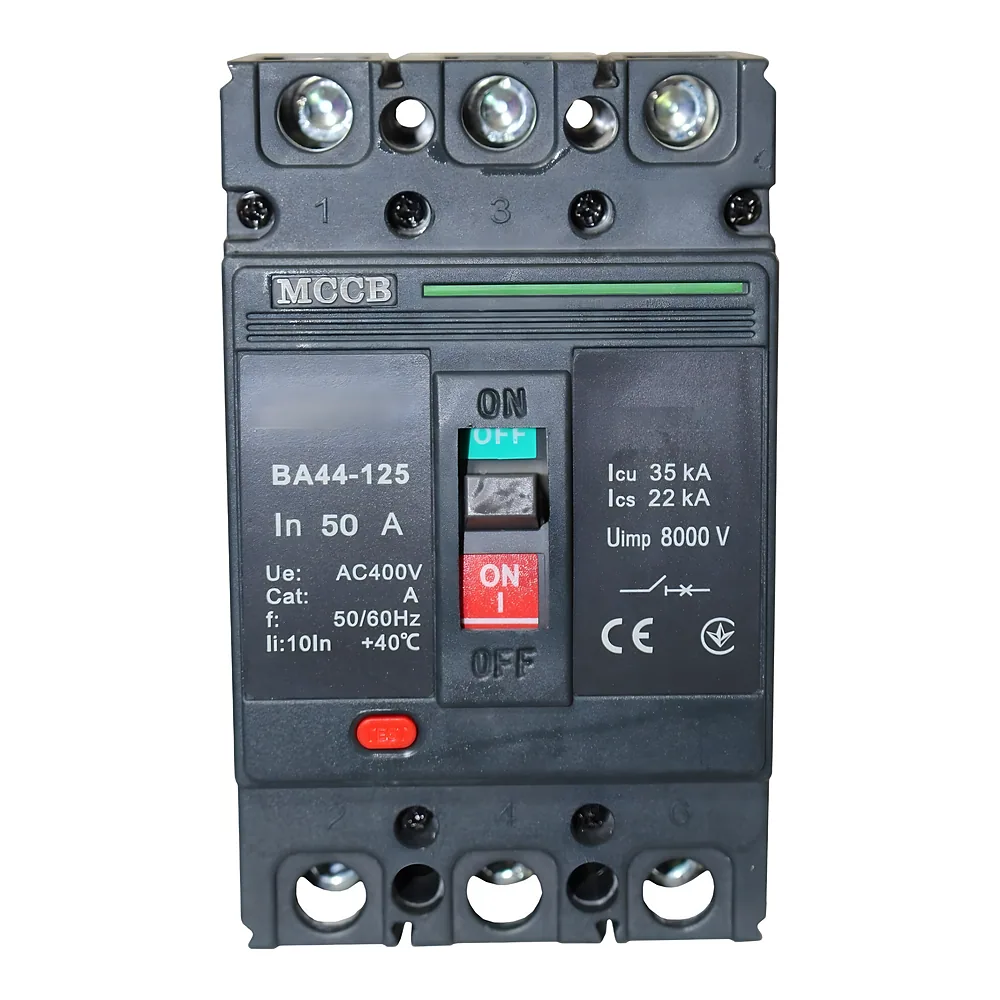 Автоматичний вимикач ВА44-125 3P 50 А 35кА TECHNO SYSTEM TNSy5506725