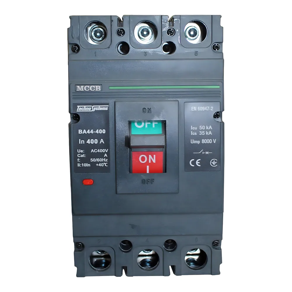 Автоматичний вимикач ВА44-400 3P 400 А 50кА TECHNO SYSTEM TNSy5506736