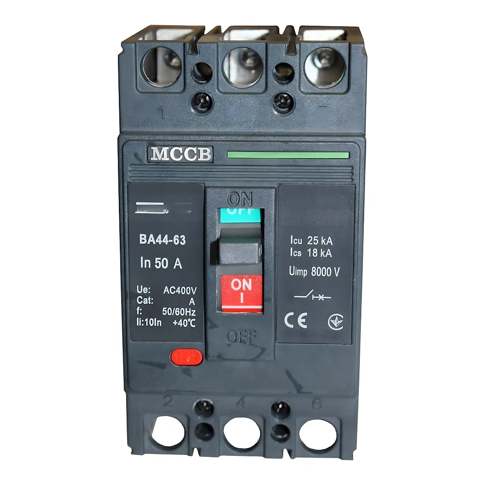 Автоматичний вимикач ВА44-63 3P 50 А 25кА TECHNO SYSTEM TNSy5506719