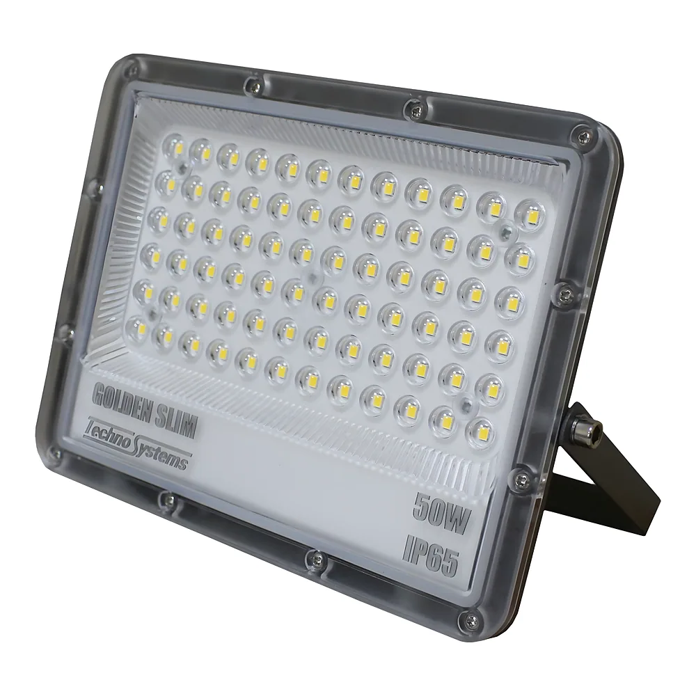 Прожектор LED 50 Вт GOLDEN Slim 220 В 5500Lm 4000K IP65 TECHNO SYSTEM TNSy5001194