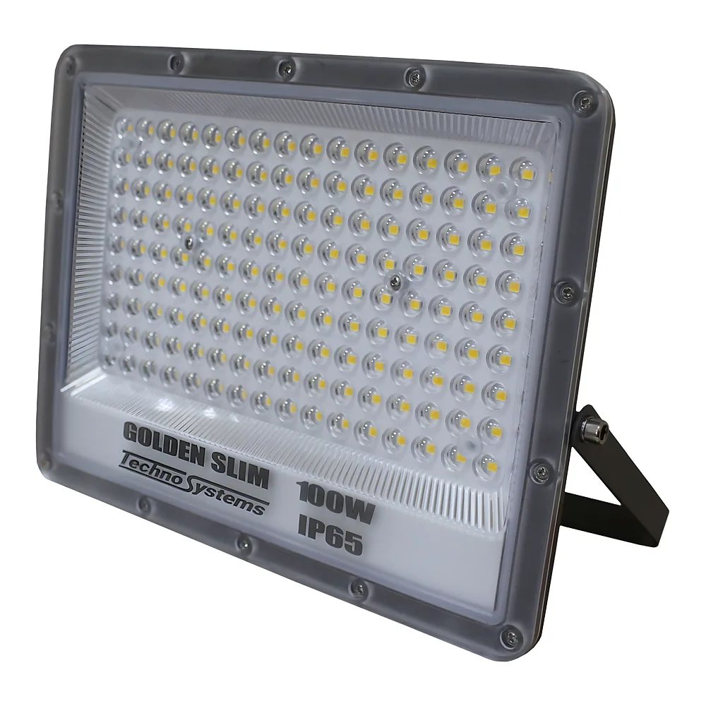 Прожектор LED 100 Вт GOLDEN Slim 220 В 11000Lm 4000K IP65 TECHNO SYSTEM TNSy5001195
