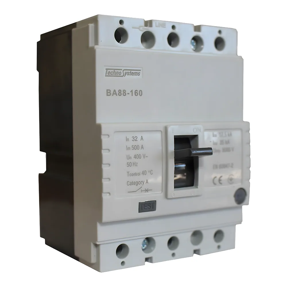 Автоматичний вимикач ВА88-160 3P 32 А 35кА TECHNO SYSTEM TNSy5505229
