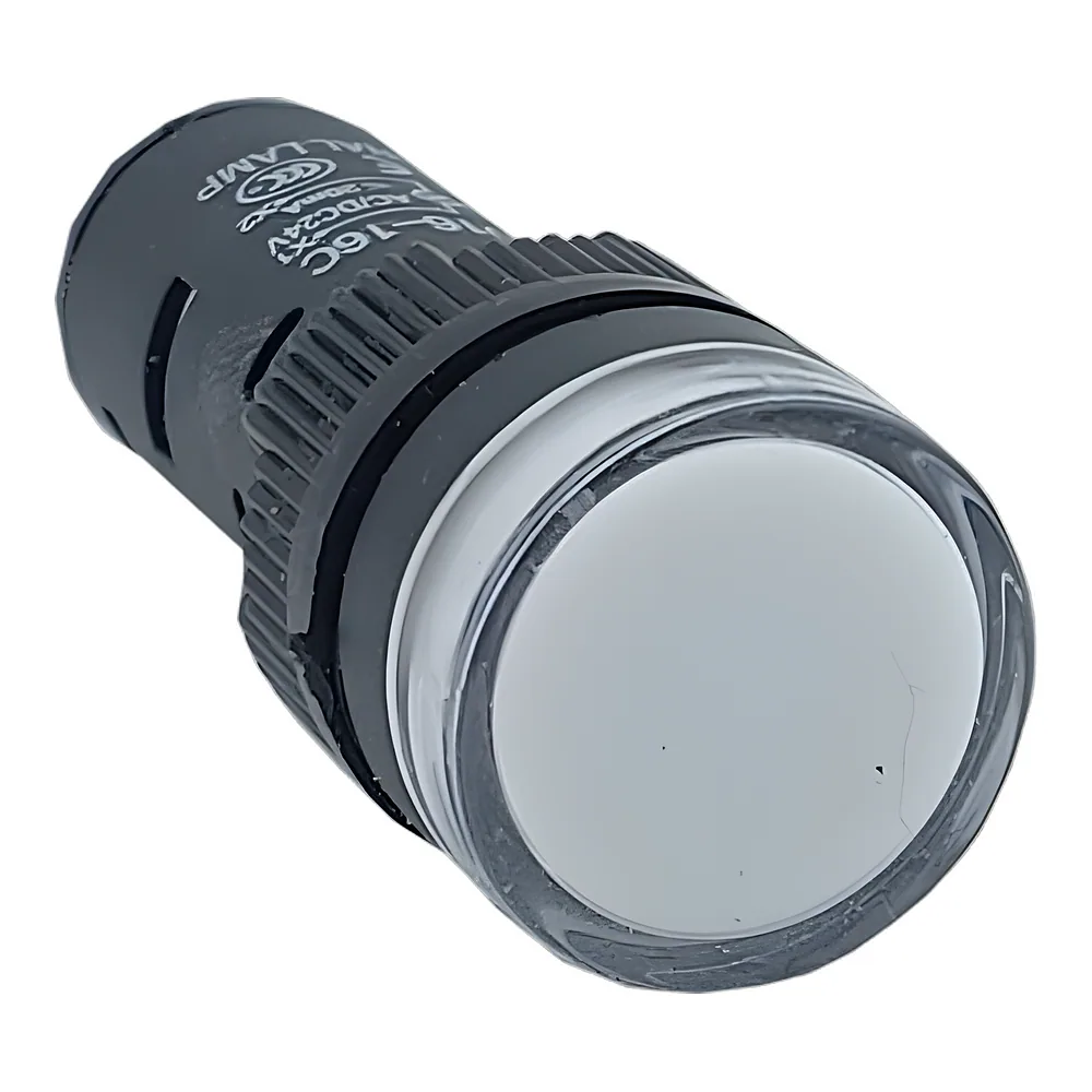 Лампа AD16DS d16mm 24 В AC/DC біла TECHNO SYSTEM TNSy5500242