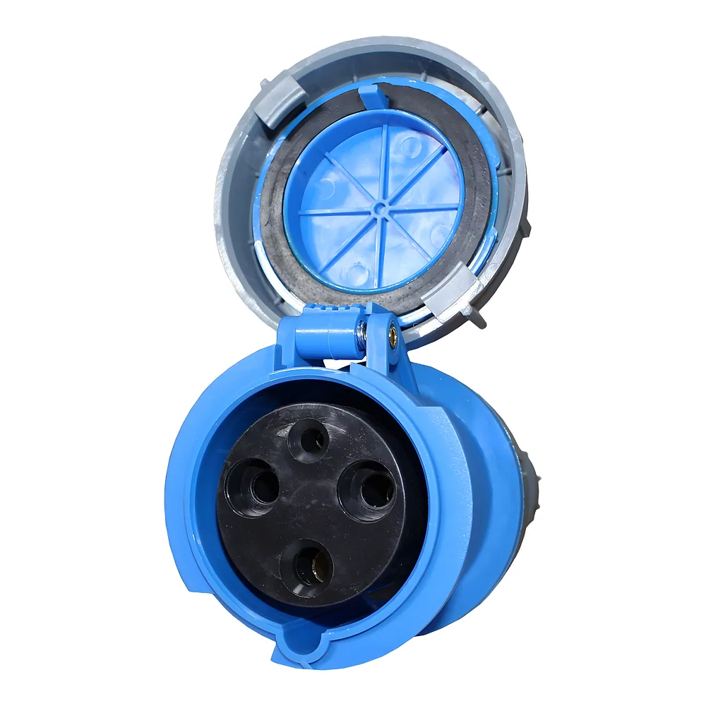 Розетка 2332 PRO переносная 2P+PЕ 63 А 220 В IP67 TECHNO SYSTEM TNSy5503760