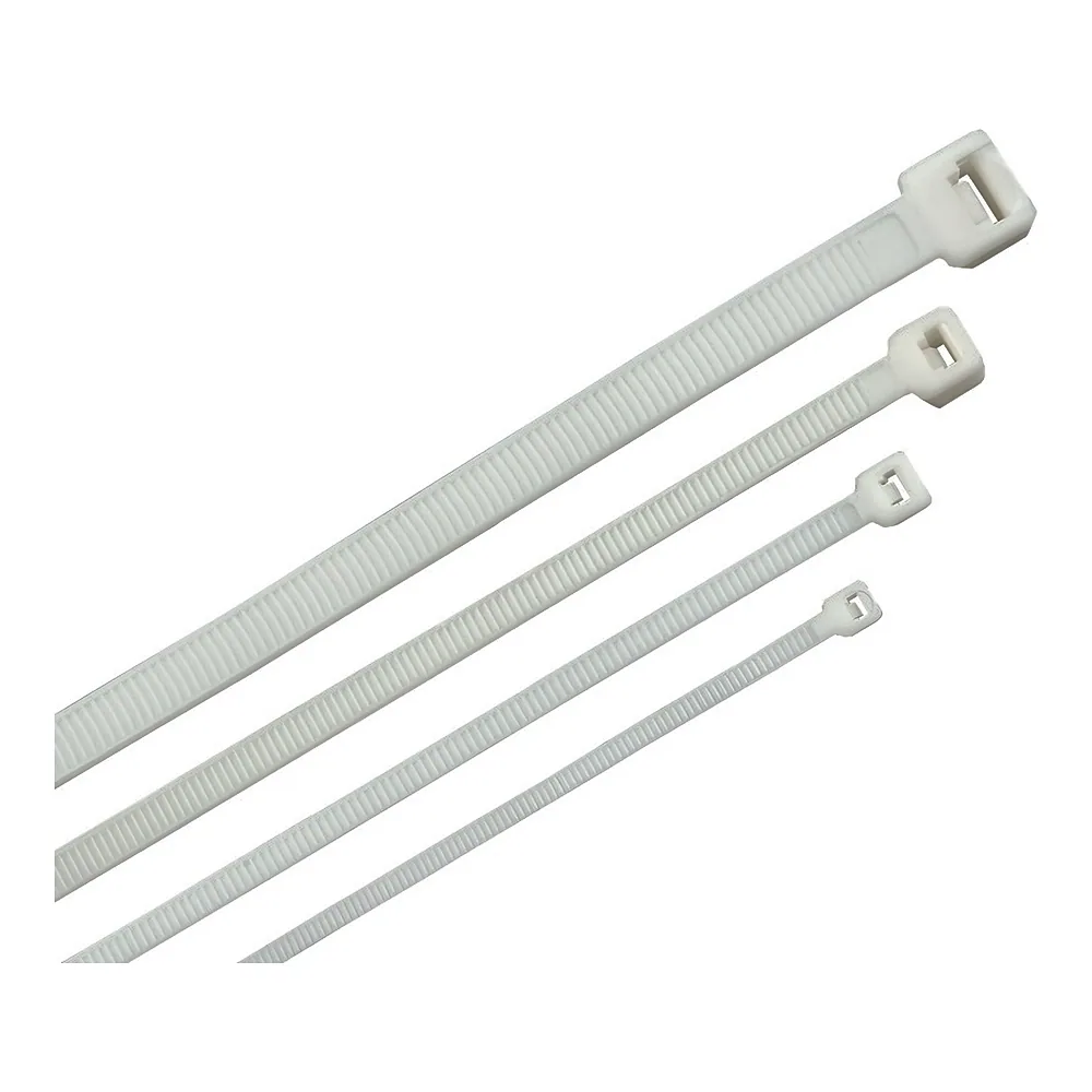 Хомут ХКН-L 4,7х250 нейлон білий TECHNO SYSTEM TNSy5503555