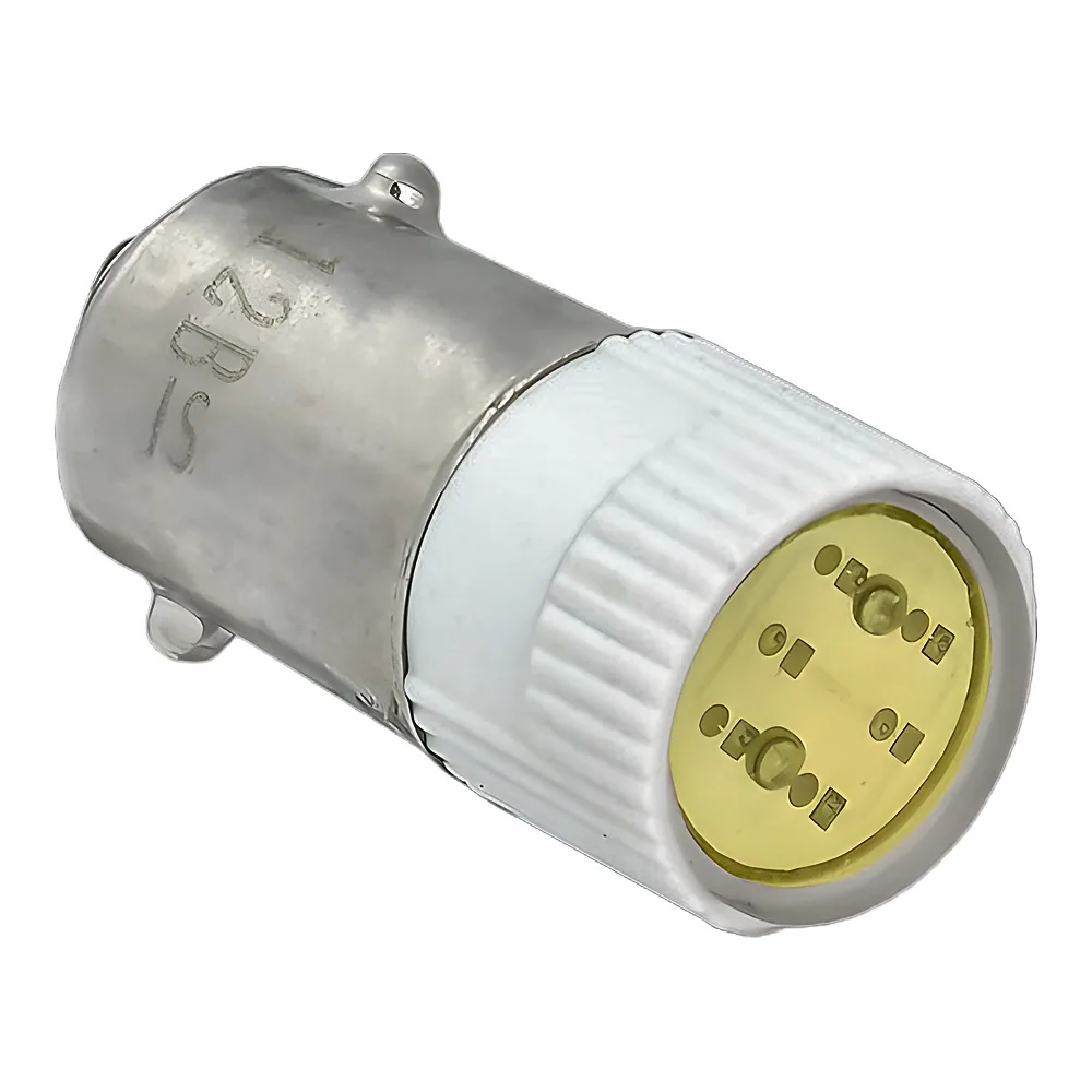 Лампа змінна LEDBA9S AC/DC 12B жовта TECHNO SYSTEM TNSy5500934