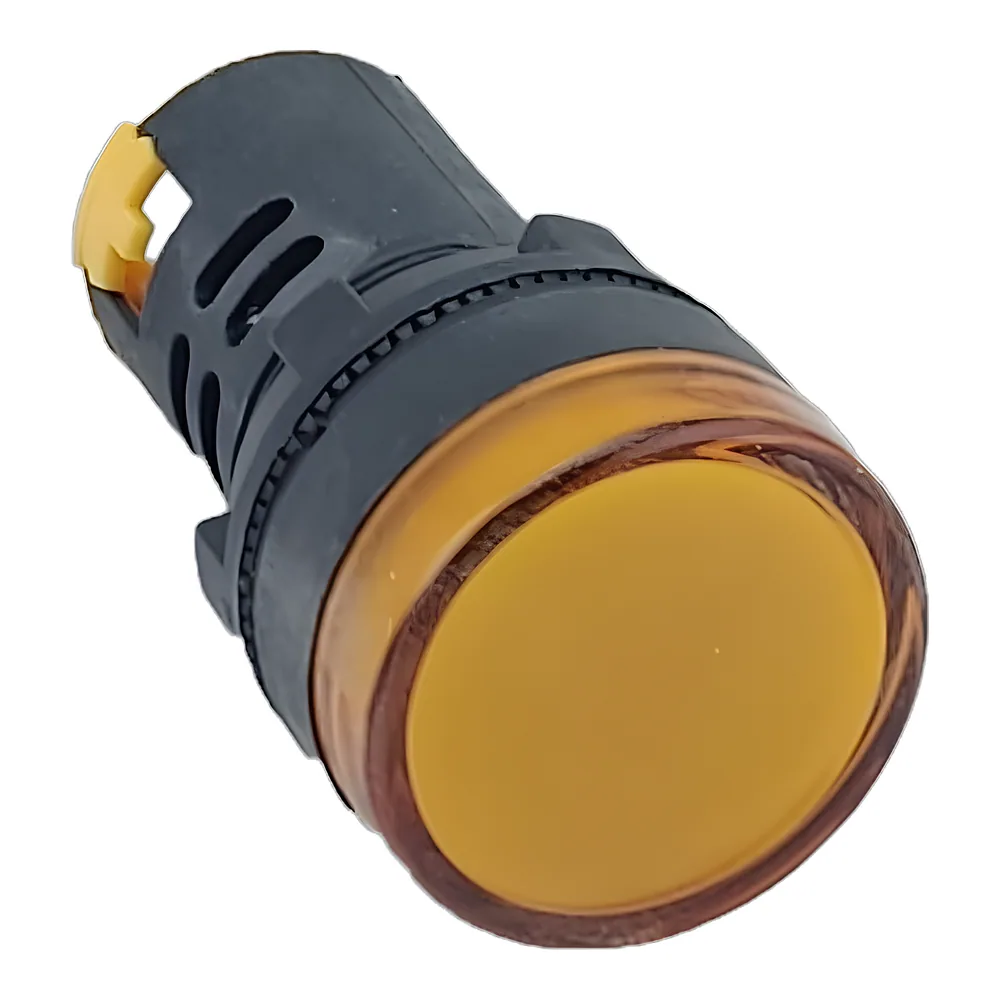 Лампа AD22DS d22mm 24 В AC/DC жовтий TECHNO SYSTEM TNSy5500234