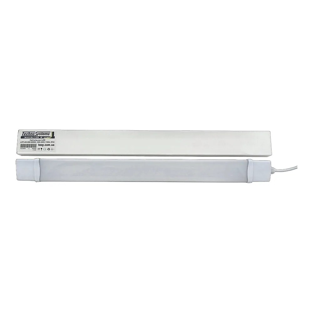 Світильник LED LPP-AS-600-6500K-18W-220V-1500L-IP65 TECHNO SYSTEM TNSy5000262