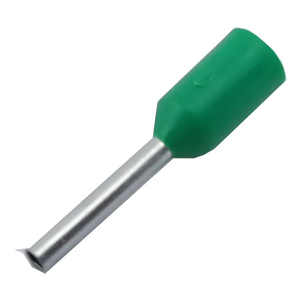 Наконечник гільза Е0508 0,5 мм² зелений TECHNO SYSTEM TNSy5502586