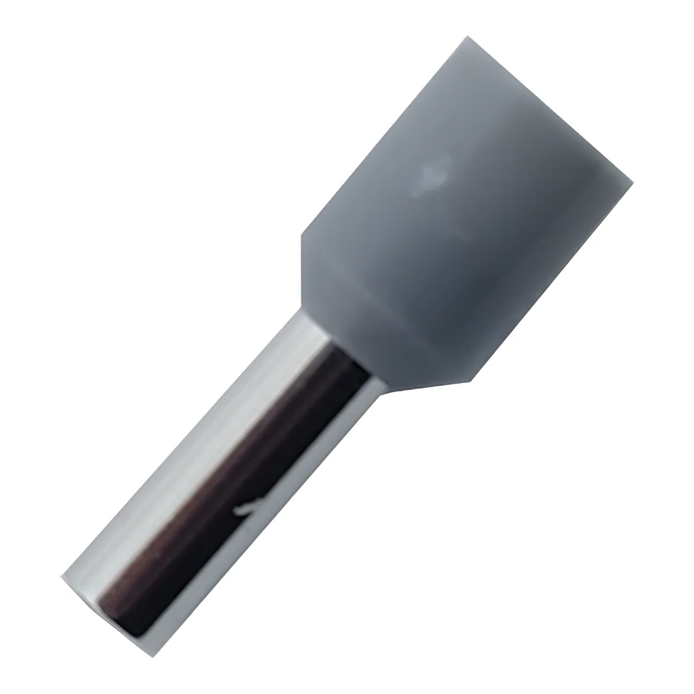 Наконечник гільза Е4009 4 мм² сірий TECHNO SYSTEM TNSy5502850