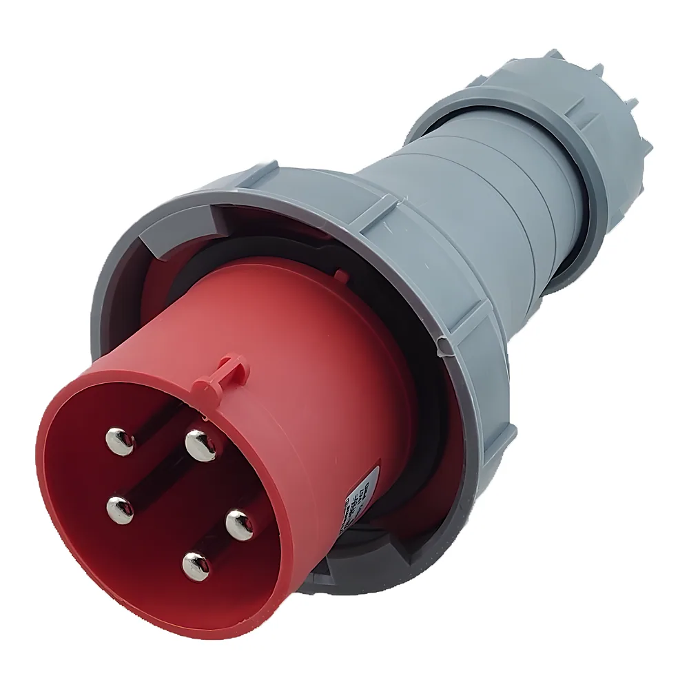 Вилка 0452 PRO 3P+PЕ+N 125 А 380 В IP67 TECHNO SYSTEM TNSy5502492