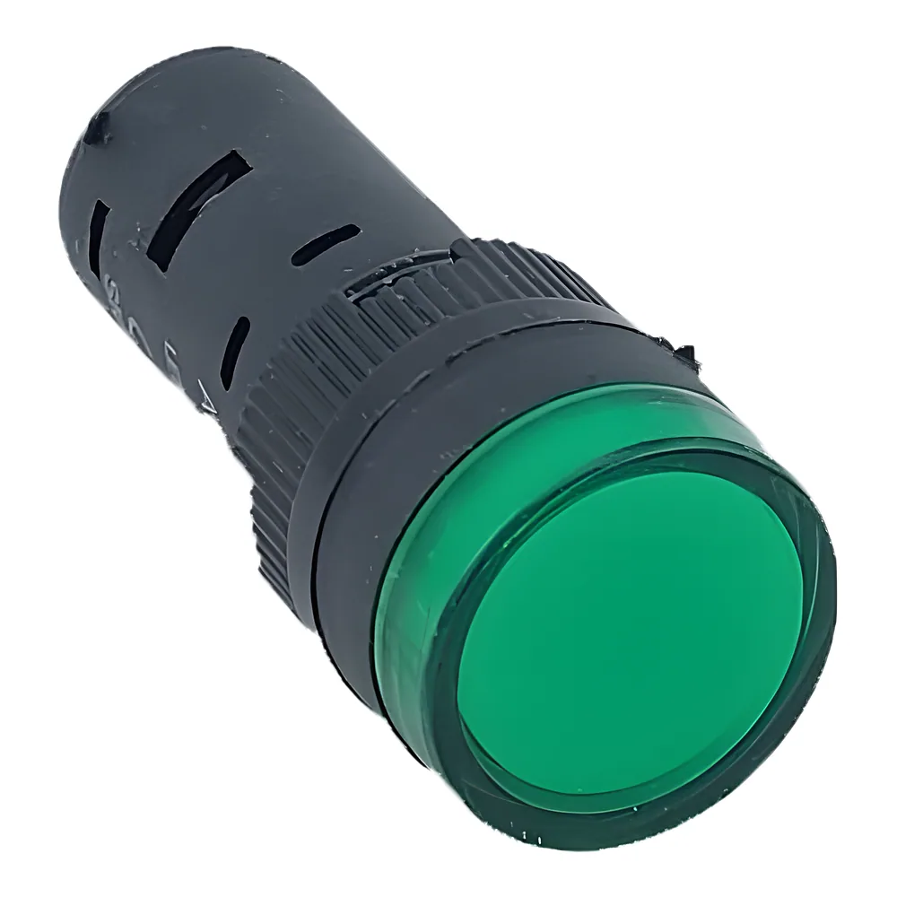 Лампа AD16DS d16mm 110 В AC/DC зелений TECHNO SYSTEM TNSy5502226