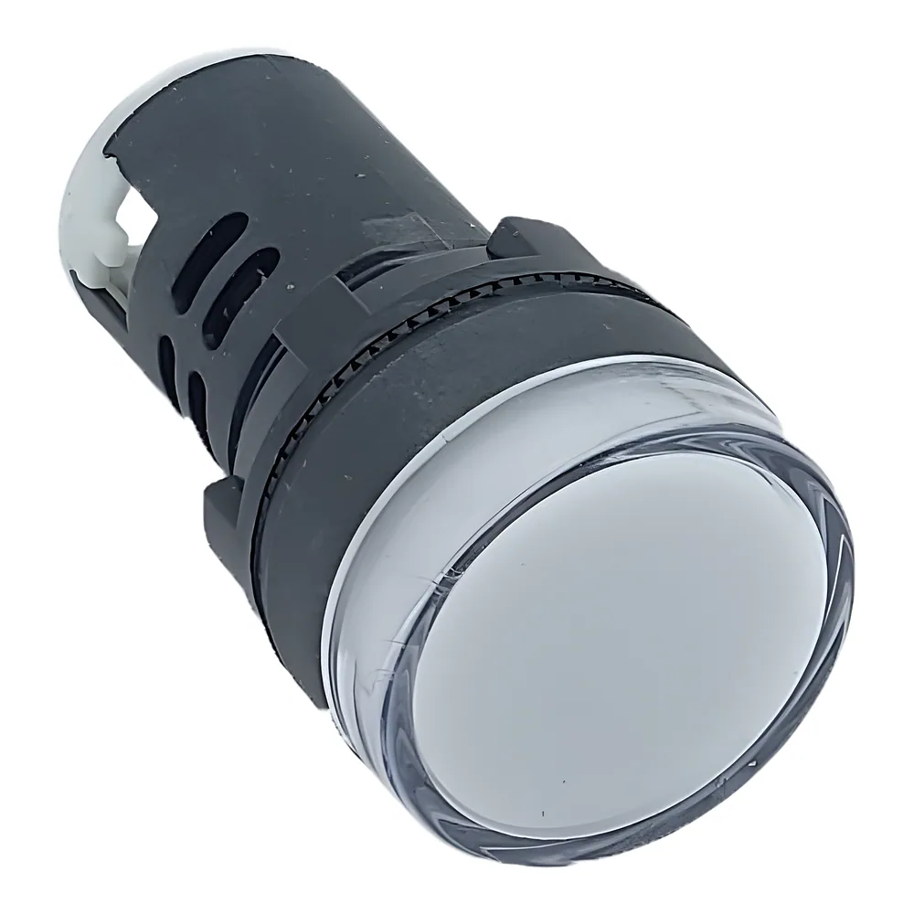 Лампа AD22DS d22mm 12 В AC/DC біла TECHNO SYSTEM TNSy5502199