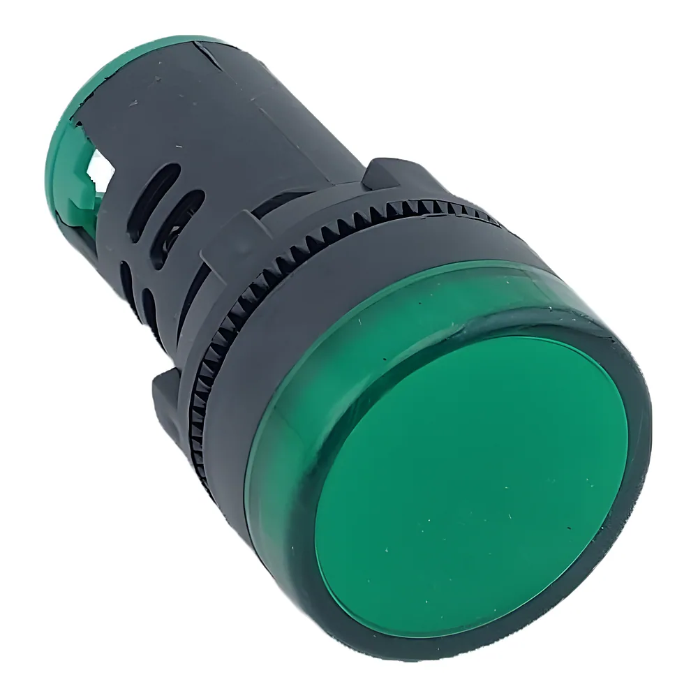 Лампа AD22DS d22mm 36 В AC/DC зелений TECHNO SYSTEM TNSy5502206