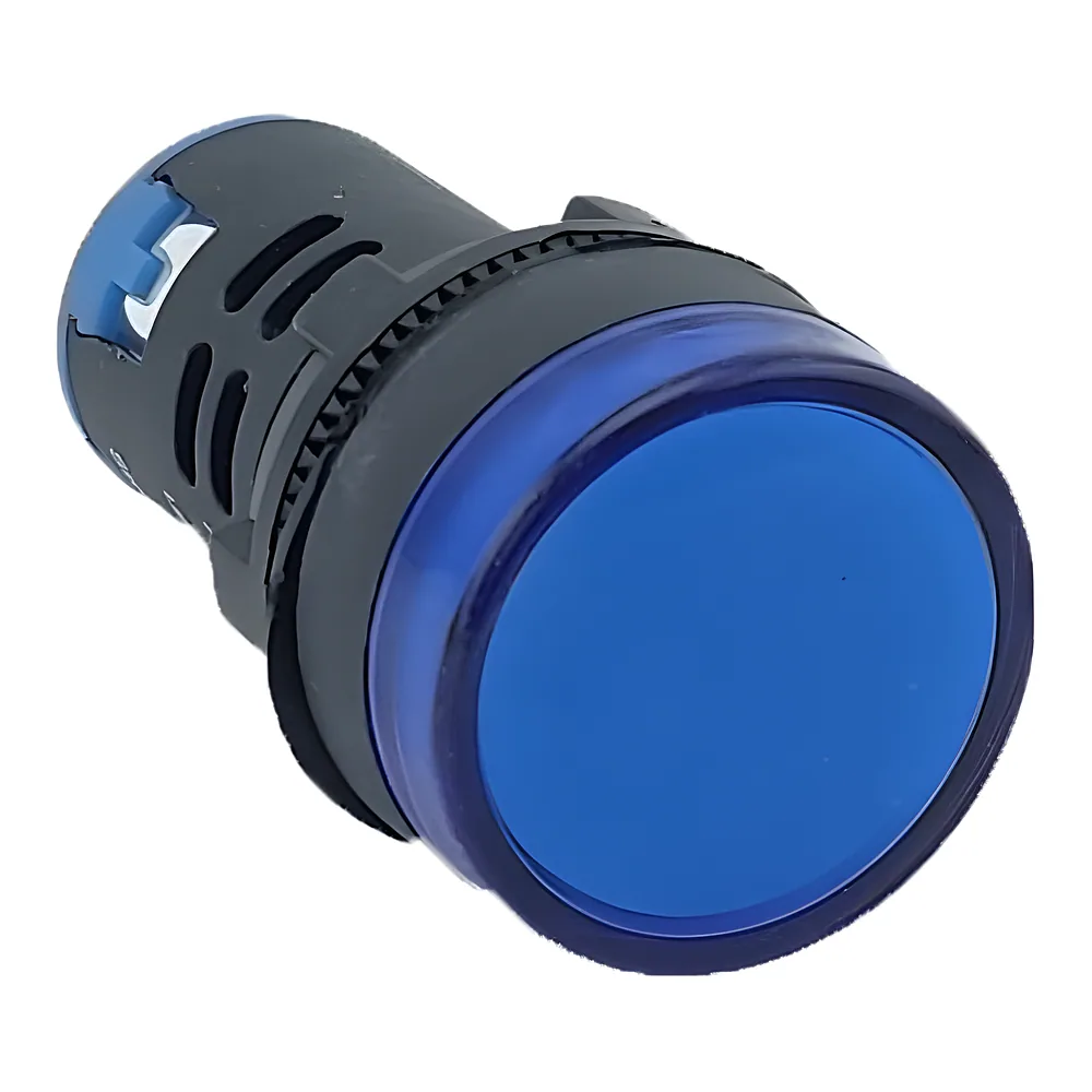 Лампа AD22DS d22mm 110 В AC/DC синій TECHNO SYSTEM TNSy5502212