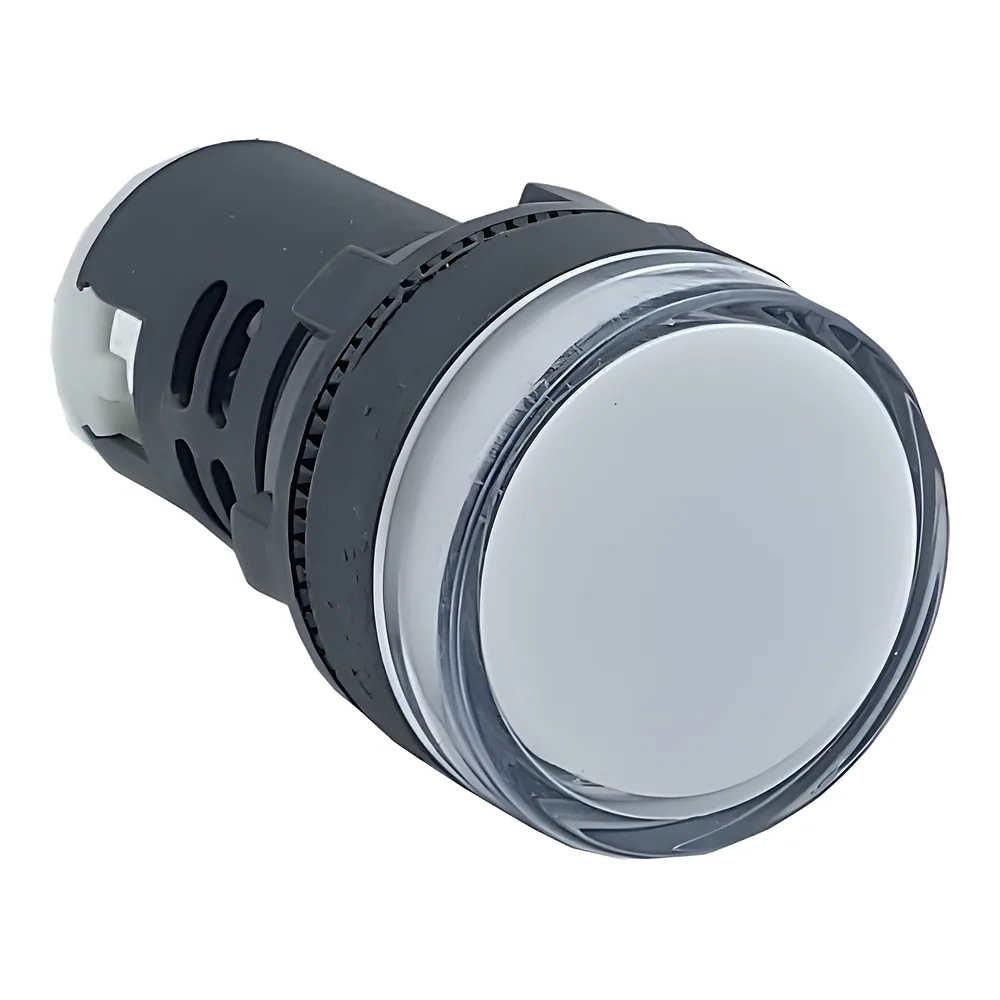 Лампа AD22DS d22mm 110 В AC/DC біла TECHNO SYSTEM TNSy5502209