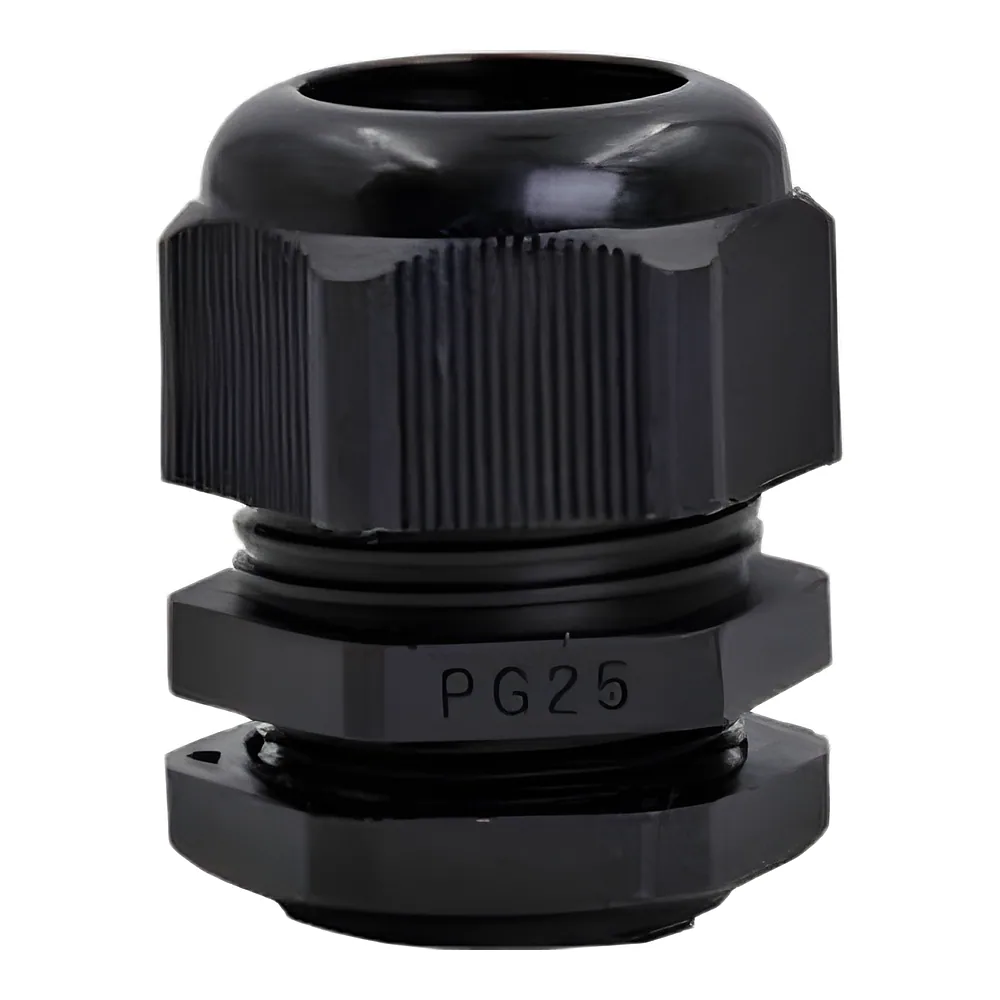 Кабельний ввід PG25 d16-21 мм IP68 чорний TECHNO SYSTEM TNSy5502546