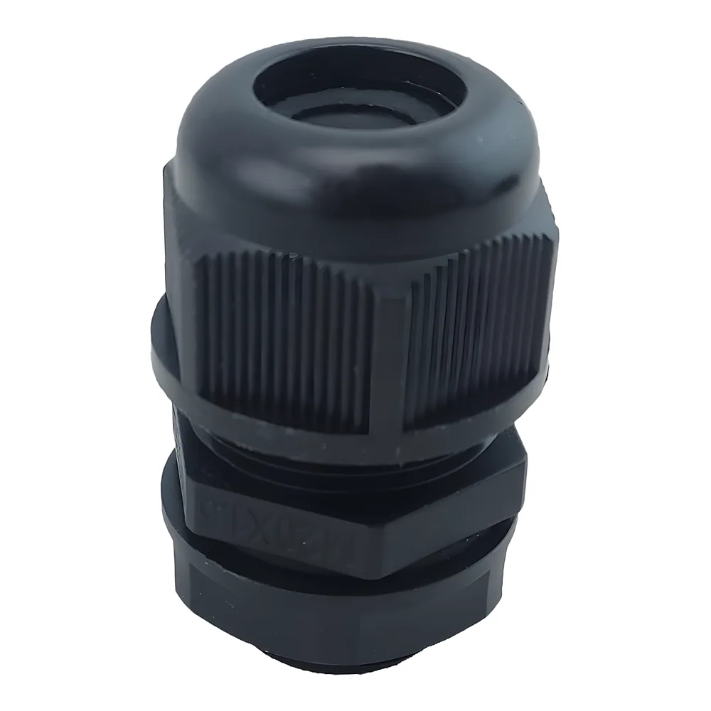 Кабельний ввід M20 d6-12 мм IP68 чорний TECHNO SYSTEM TNSy5502528