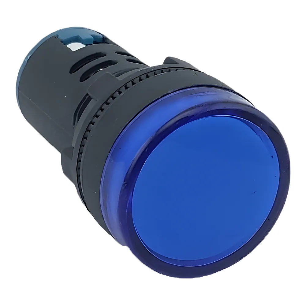 Лампа AD22DS d22mm 230 В AC синій TECHNO SYSTEM TNSy5500239